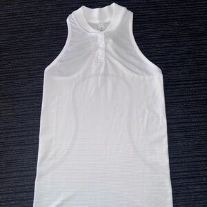 Lululemon White Swiftly Racer Top